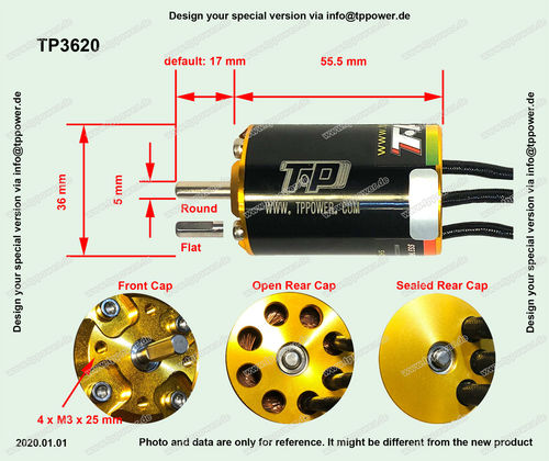TP3620-1750KV-Open-5F